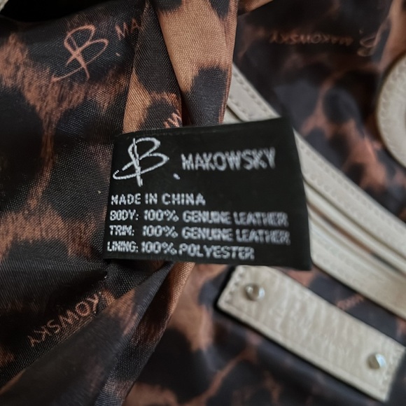 B Makowsky leather bag - Picture 9 of 9